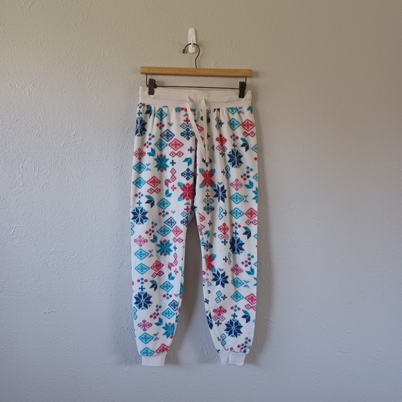 Free Press Colorful Geometric Print PJ Drawstring Jogger Pants - Picture 7 of 7